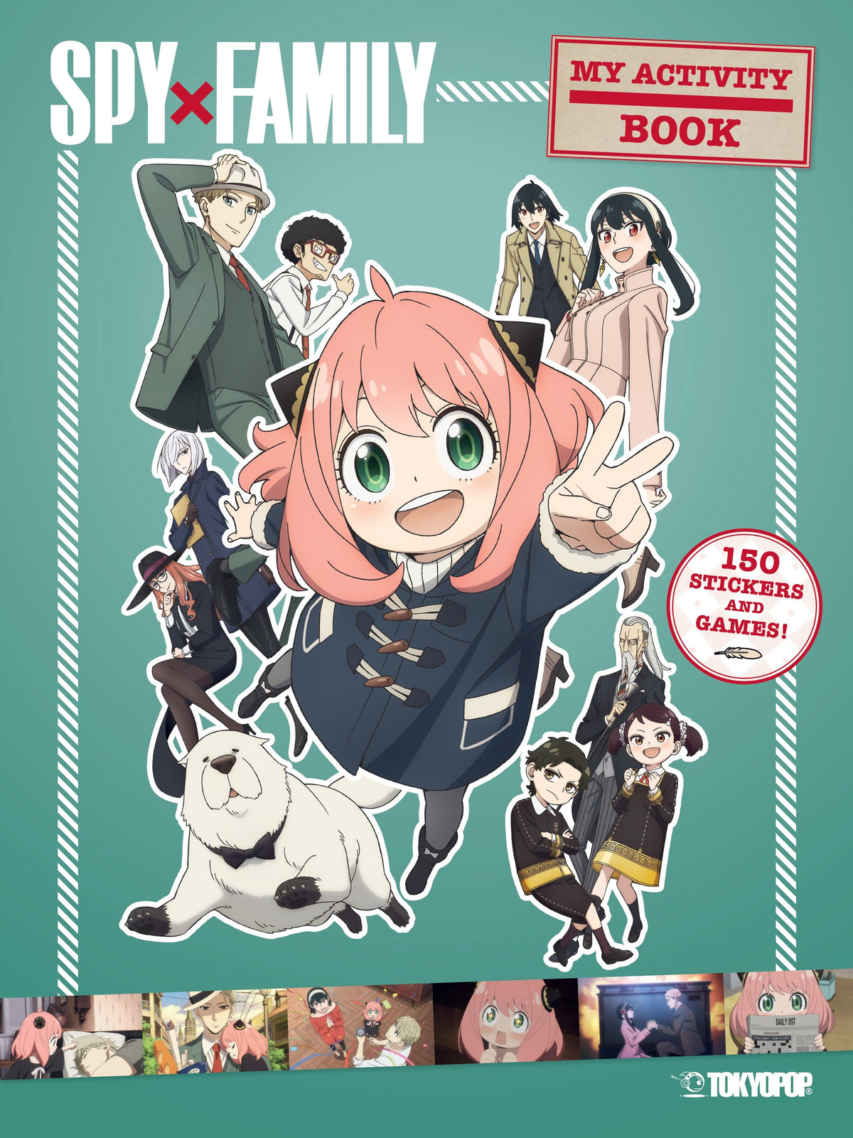 Tokyopop Manga SPY x FAMILY S1 Activity Book Vol 1 9781427884329 PRH-9781427884329