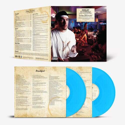 Tommy Boy Music Music > Vinyl Records Everlast - Eat at Whitey's (25th Anniversary) - Blue [Explicit Content] (Parental Advisory Explicit Lyrics, Colored Vinyl, Blue, Bonus Tracks, 140 Gram Vinyl) 016998557815 TBMU55781.1
