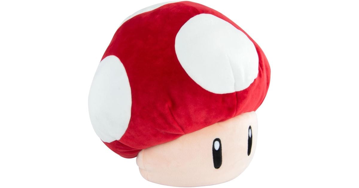 Tomy Toys > Plushies Club Mocchi-Mocchi: Mario Kart - Super Mushroom 15" 053941129552 T12955