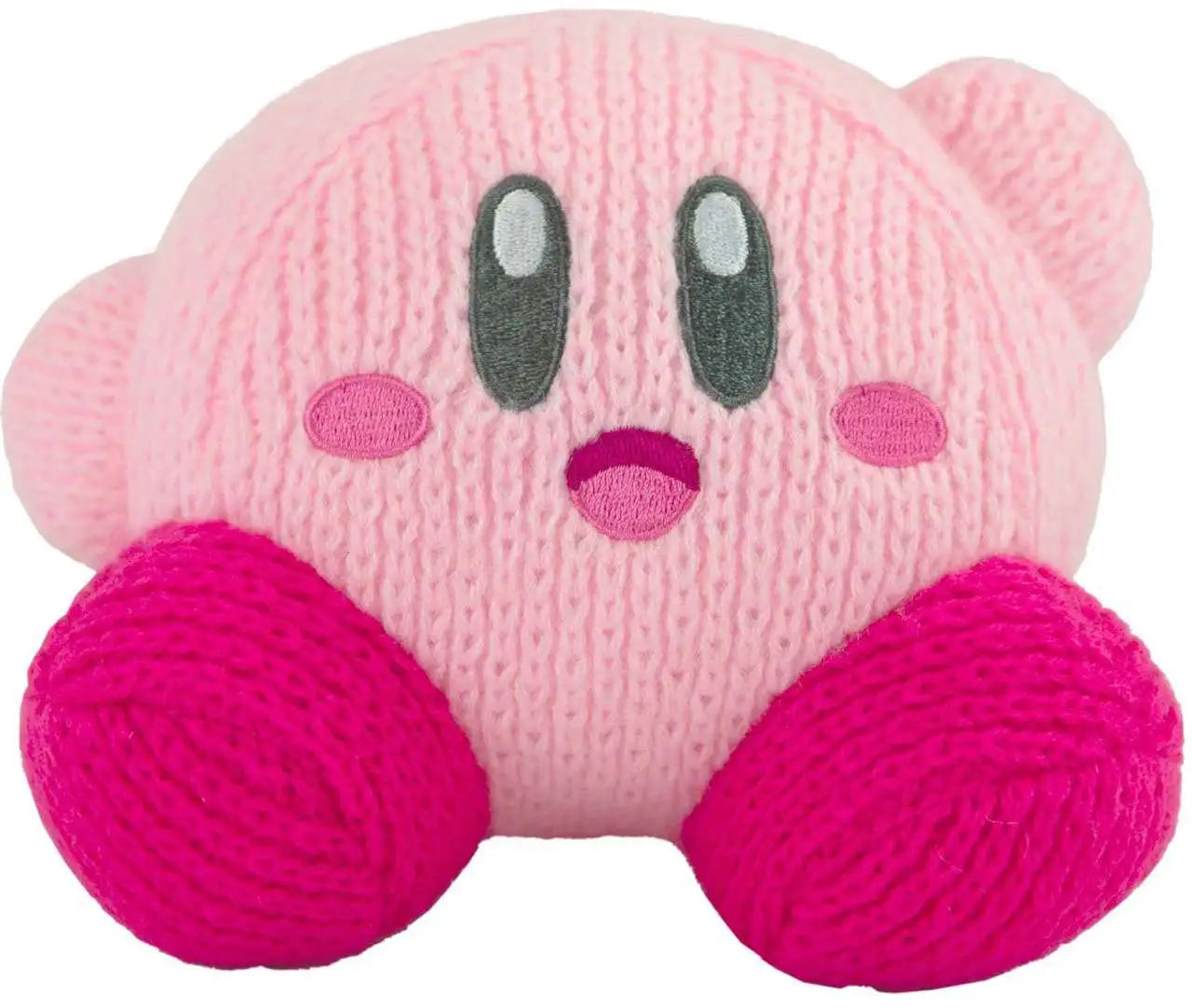 Tomy Toys > Plushies Tomy: Kirby - Nuiguru Knit 6" Plush 053941124571 T12457