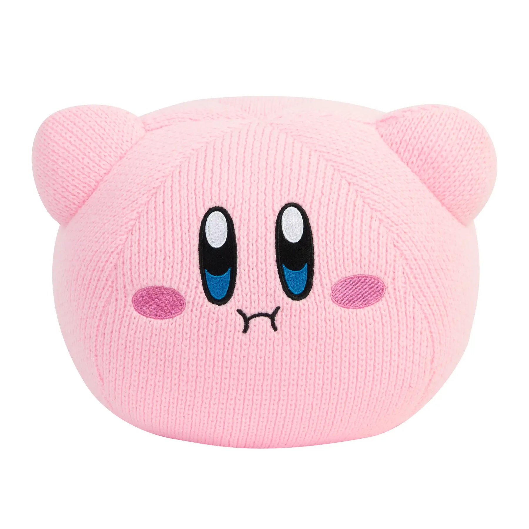 Tomy Toys > Plushies TOMY: Nuiguru Knit Plush - Hovering Kirby 053941126445 T12644