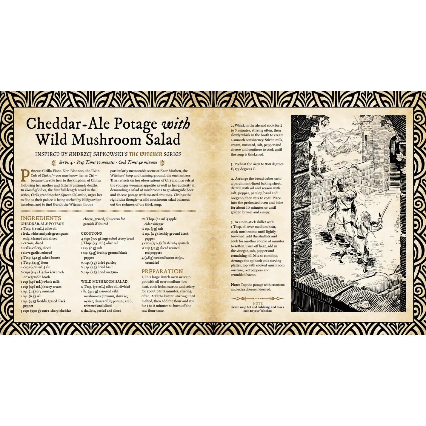 Topix Media Lab Books > Art & Gifts > Cookbooks Cooking For Wizards, Warriors and Dragons 9781948174756 978-1-948174-75-6