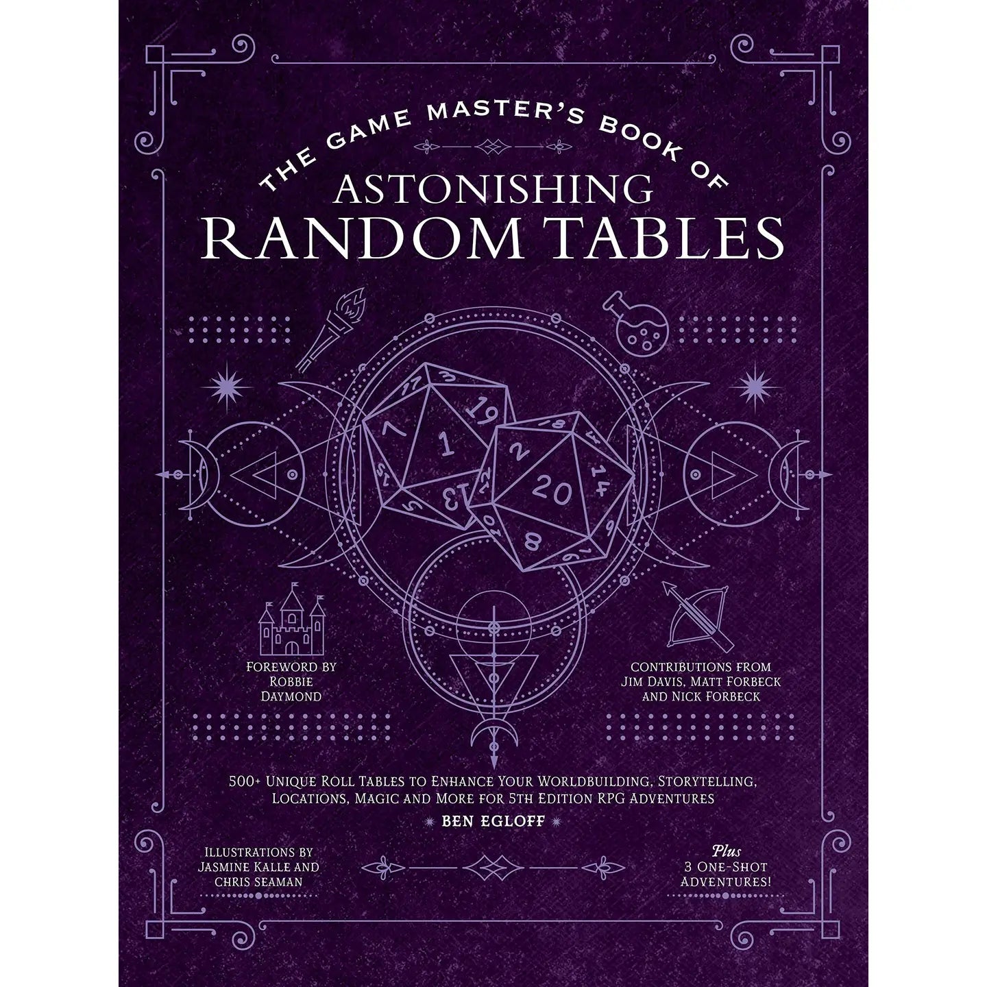 Topix Media Lab Tabletop Games > Role-Playing Games The Game Master's Book of Astonishing Random Tables 9781956403251 978-1-956403-25-1
