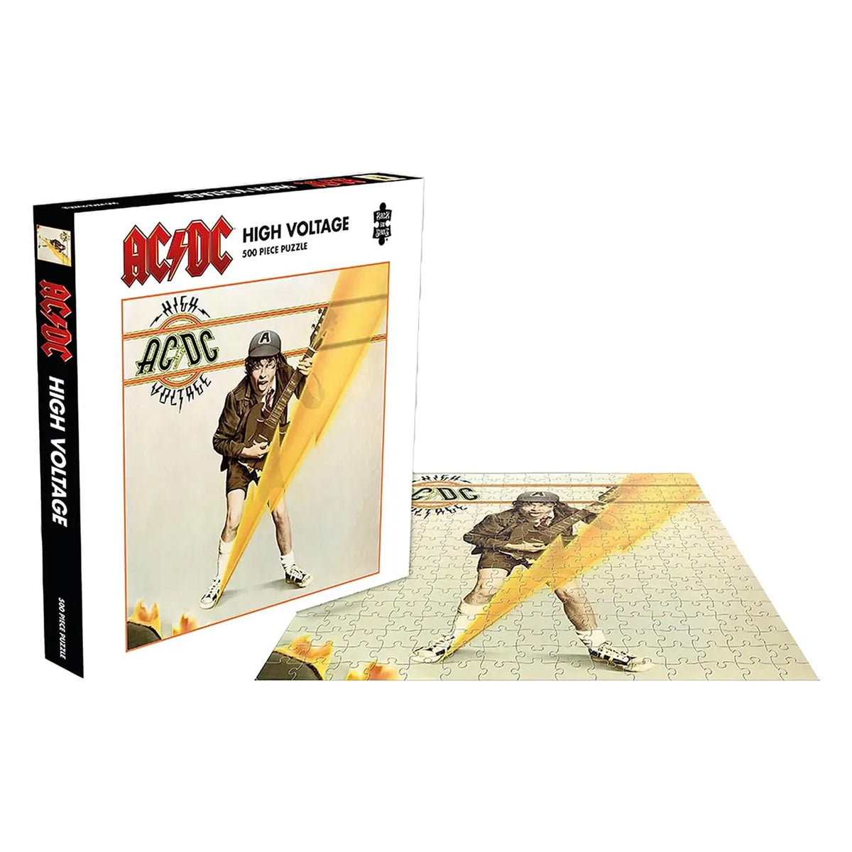 Toynk Puzzles > Jigsaw Puzzles AC/DC - High Voltage (500 Piece Jigsaw Puzzle) 803343257533 RKS-RSAW101PZ-C