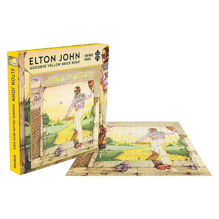 Toynk Puzzles > Jigsaw Puzzles Elton John - Goodbye Yellow Brick Road (500 Piece Jigsaw Puzzle) 803343251494 RKS-RSAW044PZ-C