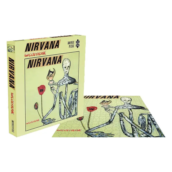 Toynk Puzzles > Jigsaw Puzzles Nirvana - Incesticide (500 Piece Jigsaw Puzzle) 803343261752 RKS-RSAW109PZ-C