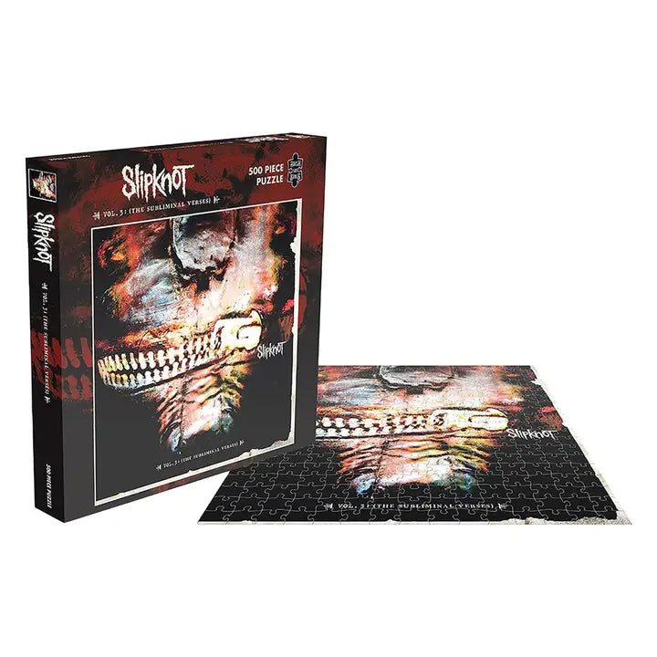 Toynk Puzzles > Jigsaw Puzzles Slipknot - Vol 3 the Subliminal Verses (500 Piece Jigsaw Puzzle) 803341528710 RKS-RSAW204PZ-C
