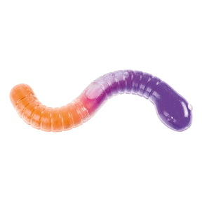 Toysmith Toys > Fidget Toys Orange/Purple Toysmith: Stretchy Squishy Toy - Jumbo Slimy Worm 085761275478 7748