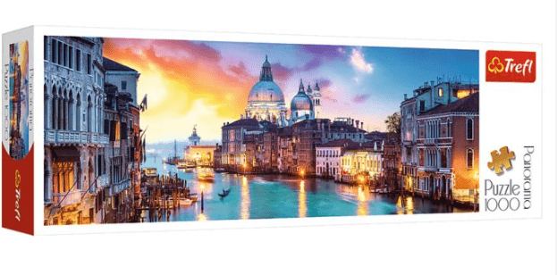 Trefl USA Puzzle: Canal Grande, Venice 1000 Piece (Trefl Red) 5900511290370 TRE29037