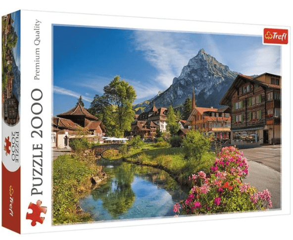Trefl USA Puzzles > Jigsaw Puzzles Puzzle: Alps in the Summer 2000 Piece (Trefl Red) 5900511270891 TRE27089