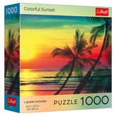 Trefl USA Puzzles > Jigsaw Puzzles Puzzle: Colorful Sunset 1000 Piece 5900511993158 TRE99315