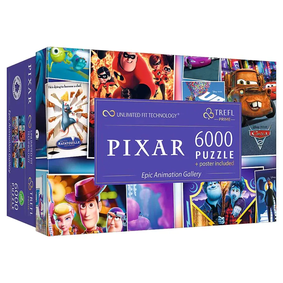 Trefl USA Puzzles > Jigsaw Puzzles Puzzle: Epic Animation Gallery Disney Pixar 6000 Piece 5900511810387 TRE81038