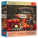 Trefl USA Puzzles > Jigsaw Puzzles Puzzle: Fall Harvest 1000 Piece with Poster 5900511993172 TRE99317