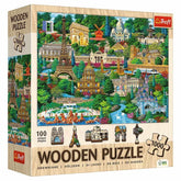 Trefl USA Puzzles > Jigsaw Puzzles Puzzle: France: Famous Places 1000 Piece Wooden 5900511202137 TRE20213