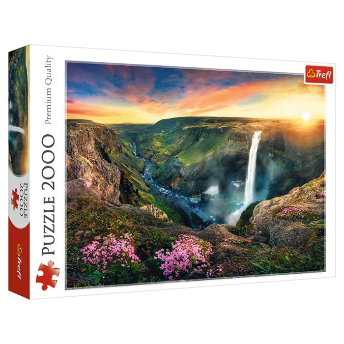 Trefl USA Puzzles > Jigsaw Puzzles Puzzle: Haifoss Waterfall, Iceland 2000 Piece (Trefl Prime) 5900511270914 TRE27091