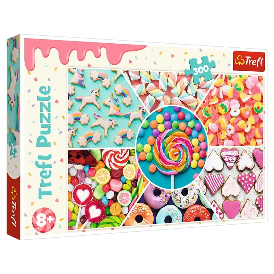 Trefl USA Puzzles > Jigsaw Puzzles Puzzle: Sweets 300 Piece (Trefl Kids) 5900511230048 TRE23004