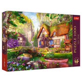 Trefl USA Puzzles > Jigsaw Puzzles Puzzle: Tea Time: The Woodland Cottage 1000 Piece (Premium Plus) 5900511108040 TRE10804