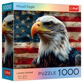 Trefl USA Puzzles > Jigsaw Puzzles Trefl Red: 1000pc Jigsaw - Proud Eagle 5900511992434 TRE99243