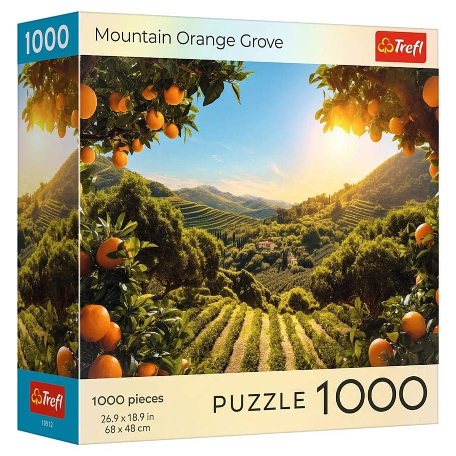 Trefl USA Puzzles > Jigsaw Puzzles Trefl Red: 1000pc Jigsaw - Sunsets Mountain Orange 5900511109122 TRE10912