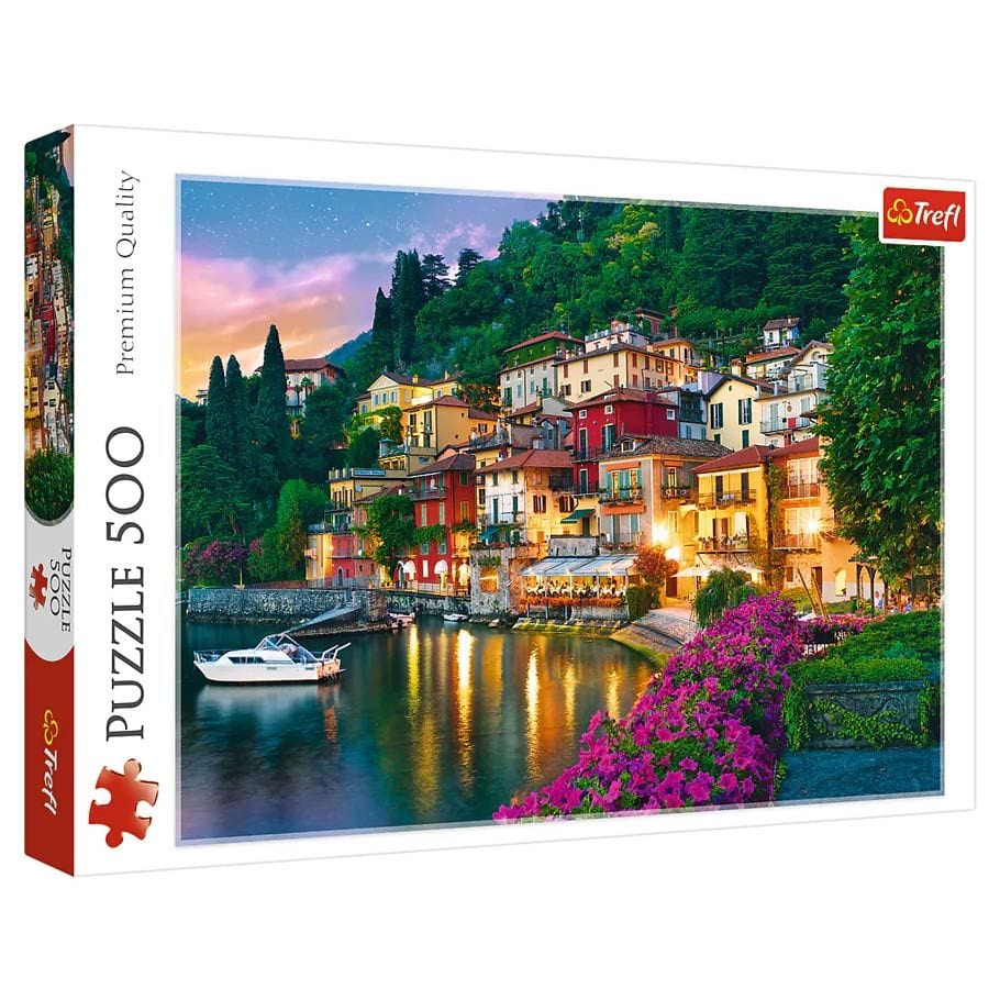 Trefl USA Puzzles > Jigsaw Puzzles Trefl Red: 500pc Puzzle - Lake Como, Italy 5900511372908 TRE37290