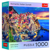 Trefl USA Puzzles > Jigsaw Puzzles Trefl Red - Romantic Italian Sunset 1000 Piece Puzzle 5900511108743 TRE10874