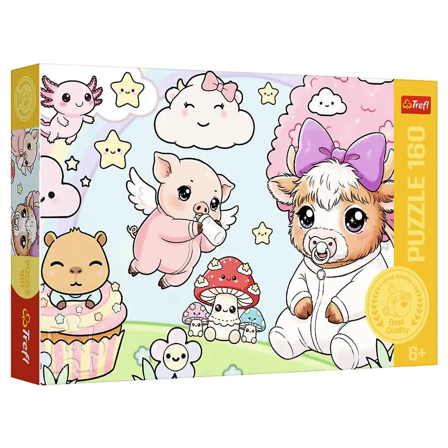 Trefl USA Puzzles > Jigsaw Puzzles Trefl USA: 160pc Jigsaw - Baby Animals 5900511154436 TRE15443