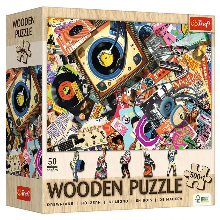 Trefl USA Puzzles > Jigsaw Puzzles Trefl USA: 501pc Jigsaw - In the World of Music 5900511202212 TRE20221