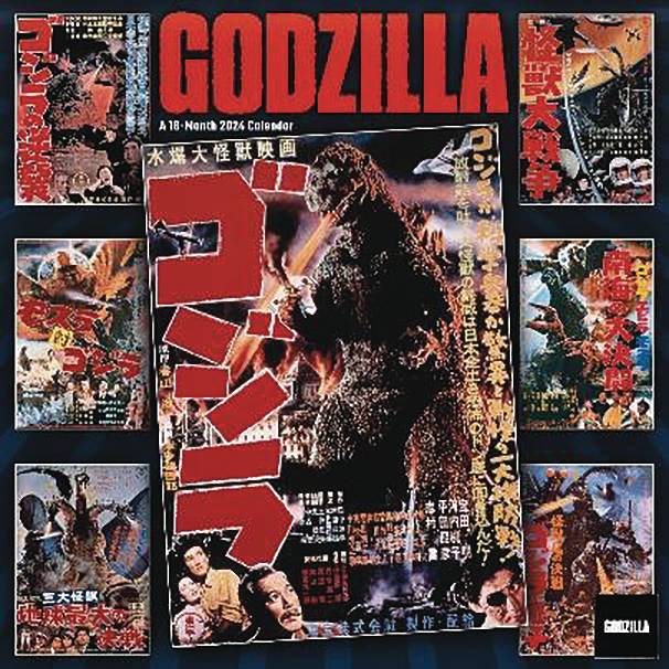 Trends International Decor > Other Decor 2024 Calendar: Godzilla Classic 9781438897318 MAY232084