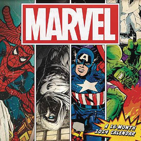 Trends International Decor > Other Decor 2024 Calendar: Marvel Comics 9781438892986 MAY232086