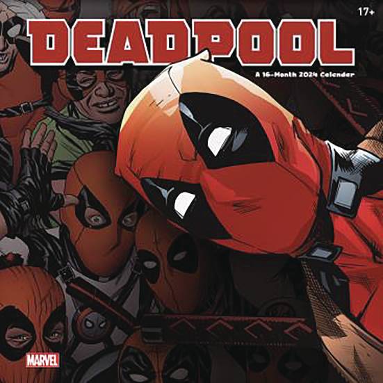 Trends International Decor > Other Decor 2024 Calendar: Marvel - Deadpool 9781438892917 MAY232082