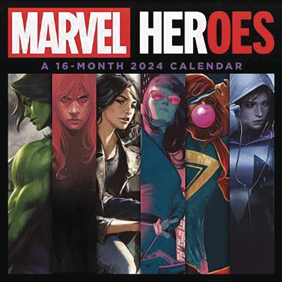 Trends International Decor > Other Decor 2024 Calendar: Marvel - Heroes 9781438892993 MAY232088