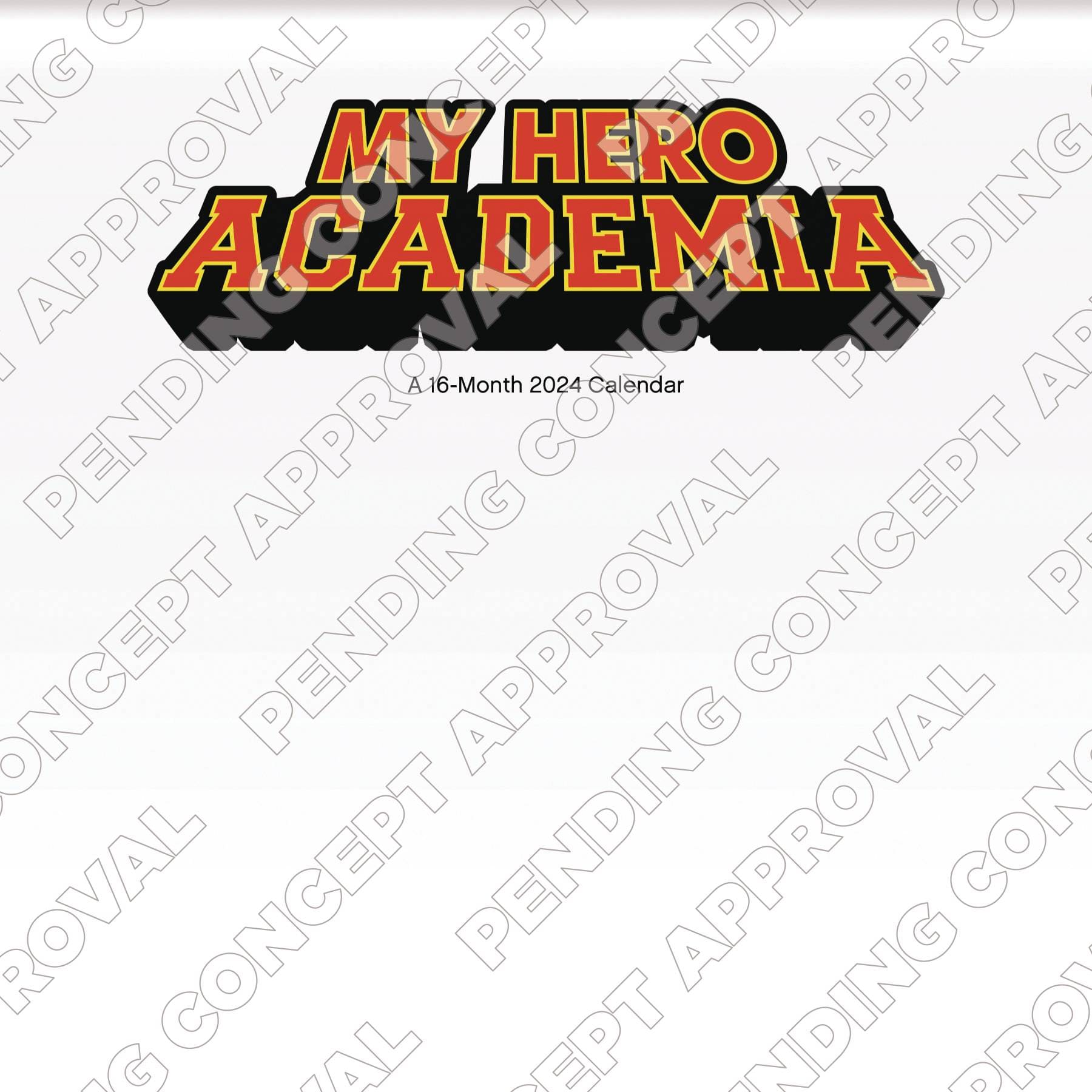 Trends International Decor > Other Decor 2024 Calendar: My Hero Academia 9781438894379 MAY232431
