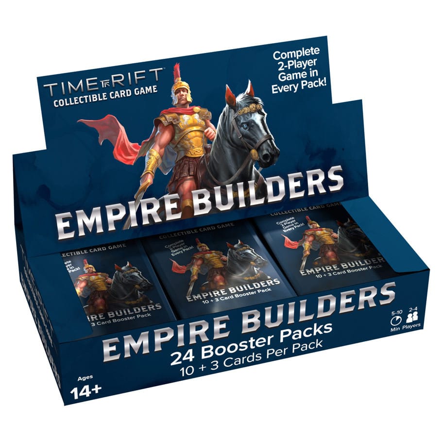 Trivium Studios Board Games > Card Games Time Rift: Set 1 - Empire Builders Booster Display 810204060010 TVS-TR02