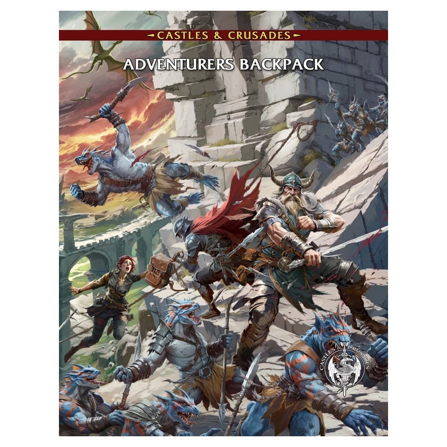 Troll Lord Games Books > RPG Castles & Crusades: Adventurers Backpack 9781952379765 TLG80182