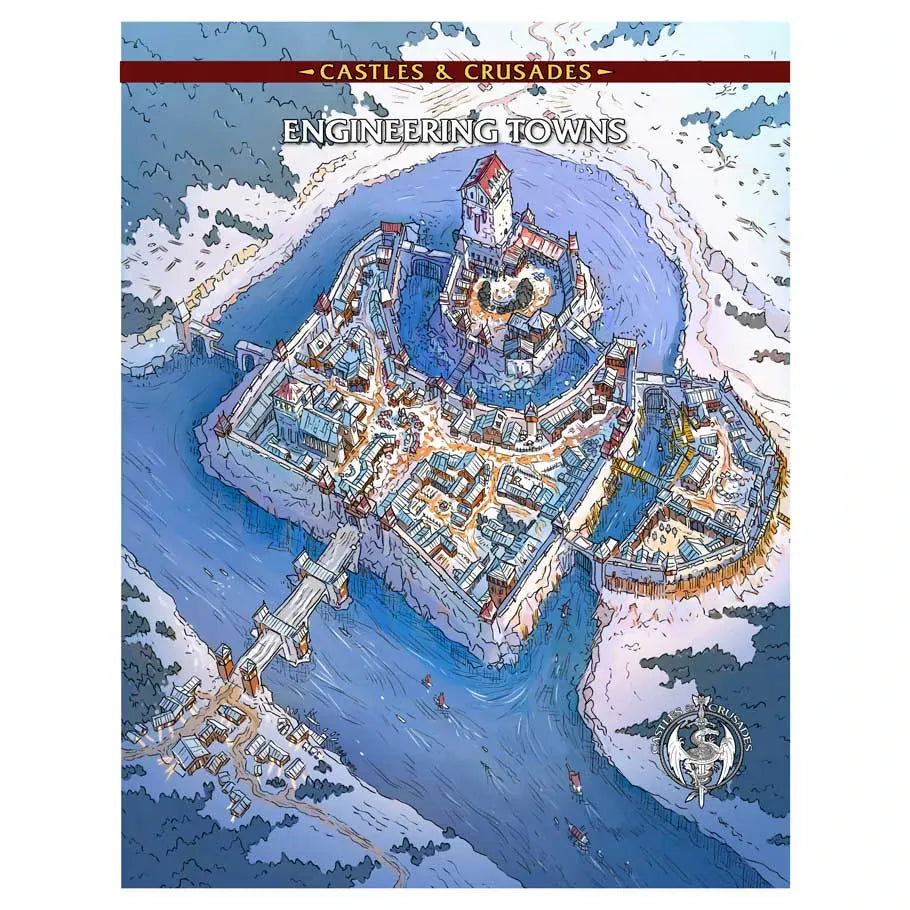 Troll Lord Games Books > RPG Castles & Crusades: Engineering Towns 9781952379826 TLG8534