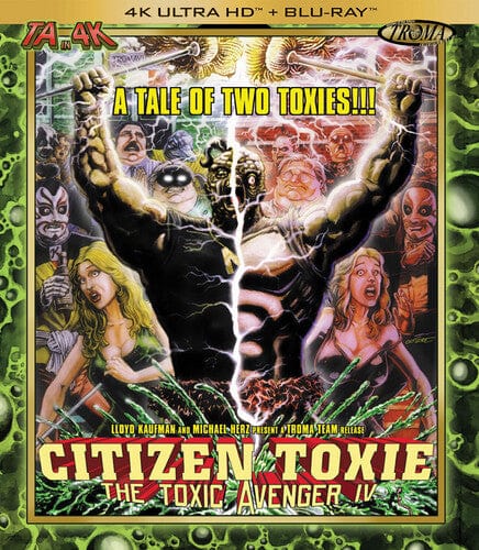 Troma Movies > Blu-Ray > 4K Citizen Toxie: The Toxic Avenger, Part IV (4K Mastering, Special Edition) 760137108917 TRO10891UHD
