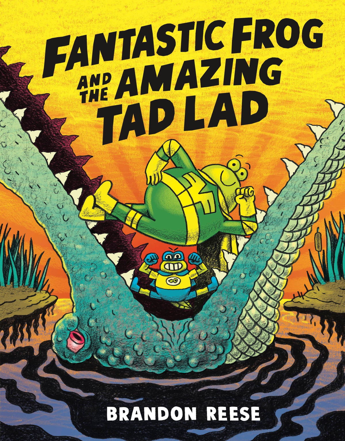 Tundra Book Group Graphic Novel Fantastic Frog and the Amazing Tad Lad 9781774885994 PRH-9781774885994