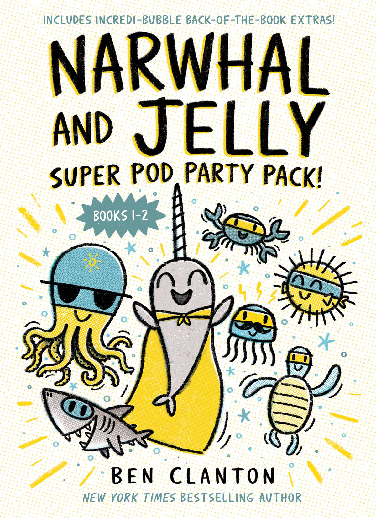TUNDRA BOOKS Graphic Novel Narwhal & Jelly Super Pods Party Pack GN 9781774883730 JUL232045