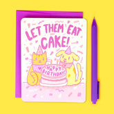 Turtle's Soup Stationery > Greeting Cards Let Them Eat Cake Card C-036