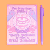 Turtle's Soup Stationery > Greeting Cards Stars Have Aligned Birthday Card C-120
