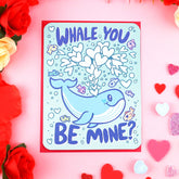 Turtle's Soup Stationery > Greeting Cards Whale You Be Mine Card C-083
