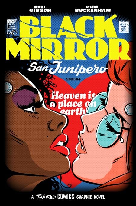 Twisted Comics Graphic Novel BLACK MIRROR SAN JUNIPERO HC (MR) (Release Date: 10/28/2026) 9781739988951 0826TI1334