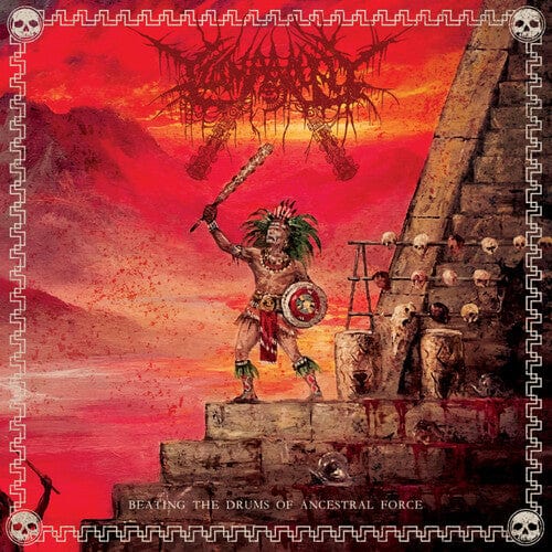 Tzompantli Music > Vinyl Records Tzompantli - Beating The Drums Of Ancestral Force (Colored Vinyl, Red, Limited Edition) 810079501588 TWBU1880.1