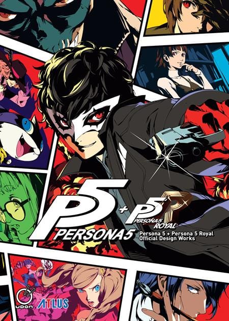 UDON Entertainment Books > Art Books PERSONA 5 + PERSONA 5 ROYAL OFFICIAL DESIGN WORKS HC 9781772943238 1125UE0958