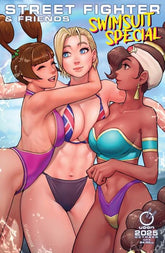 UDON Entertainment Comic Books 2025 STREET FIGHTER & FRIENDS SWIMSUIT SPECIAL #1 (ONE SHOT) CVR B QUASIMODOX VAR 85534800153600121 0825UE1173