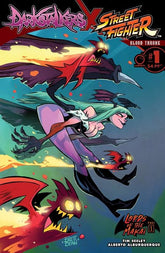 UDON Entertainment Comic Books DARKSTALKERS X STREET FIGHTER BLOOD THRONE #1 (ONE SHOT) CVR B BRETT BEAN VAR 85534800151200121 0425UE757