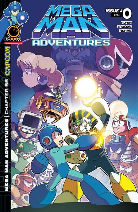 MEGA MAN ADVENTURES #0 (ONE SHOT) CVR E INC 1:5 JAMAL PEPPERS VAR (Release Date: 12/09/2026)