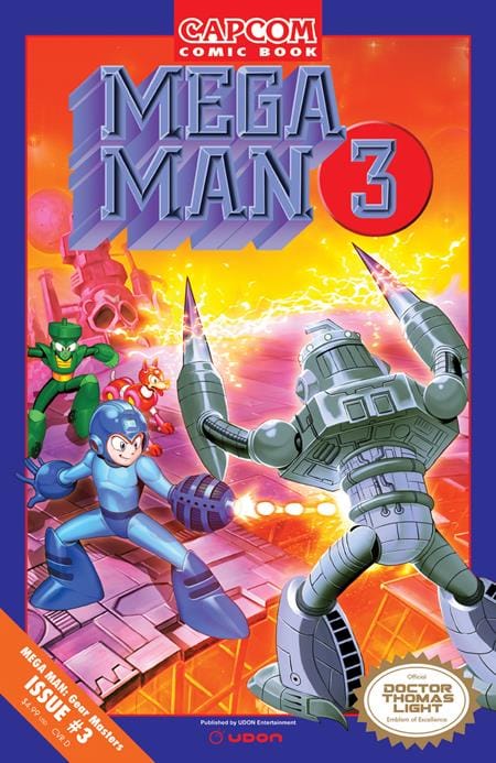 MEGA MAN GEAR MASTERS #3 (OF 5) CVR D INC 1:5 GENZOMAN VAR (Release Date: 11/25/2026)