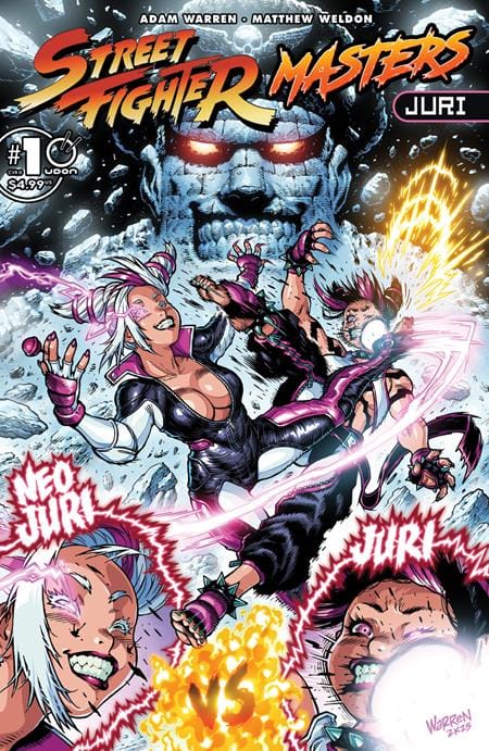 STREET FIGHTER MASTERS JURI #1 (ONE SHOT) CVR D INC 1:5 ADAM WARREN VAR (Release Date: 08/26/2026)