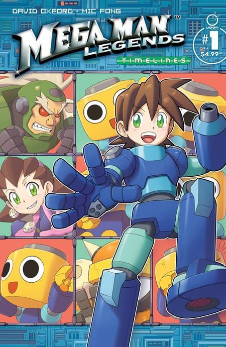mega man legends timelines #1 (one shot) cvr a mic fong